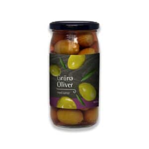 Gröna Oliver med kärnor XL 370g