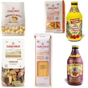 Pastacombo Erbjudande 4x500g pasta + 2x330g tomatsåser