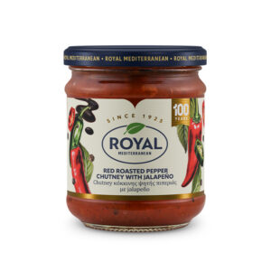 Chutney på röda rostade paprikor med jalapeño 215g